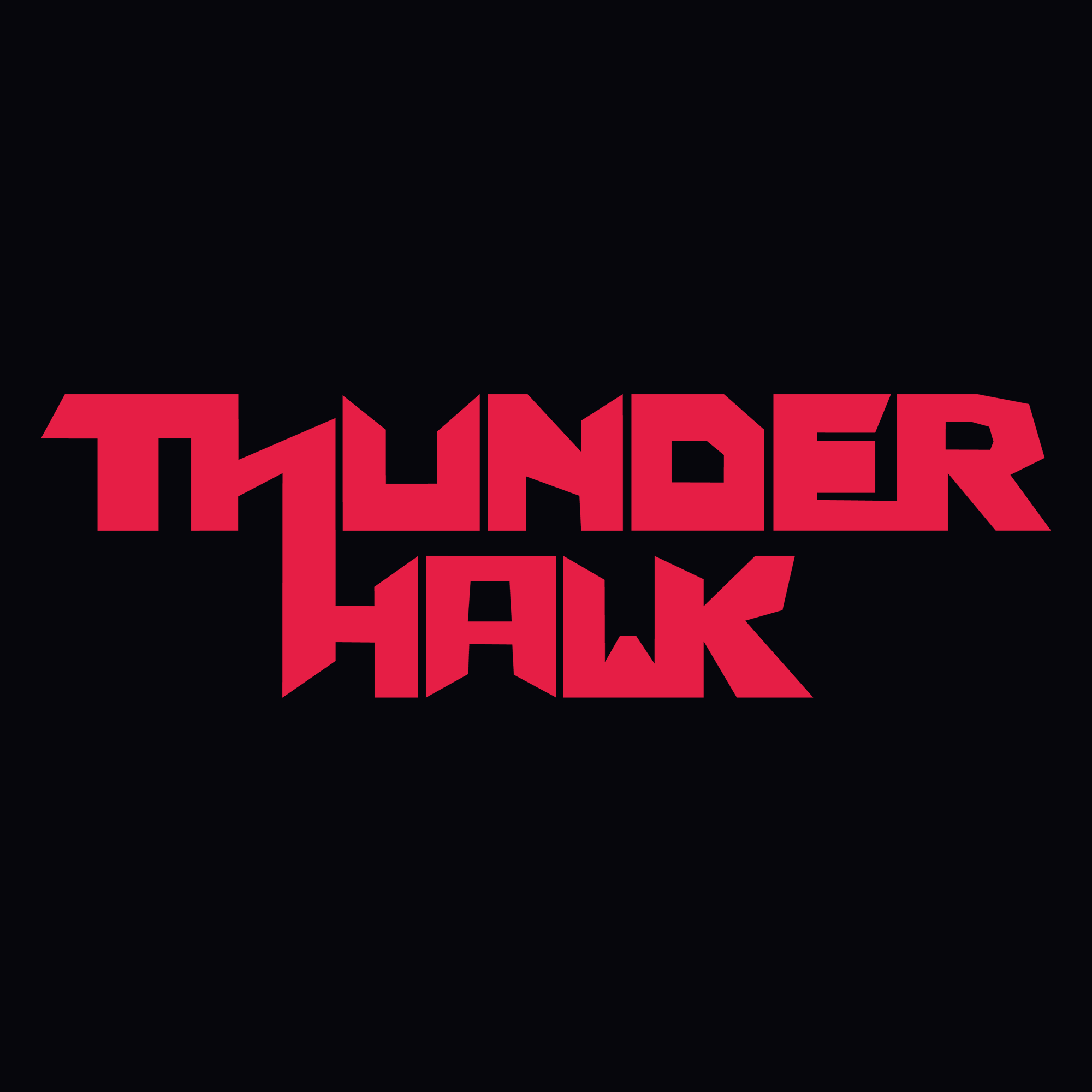 ThunderHawk Text Logo